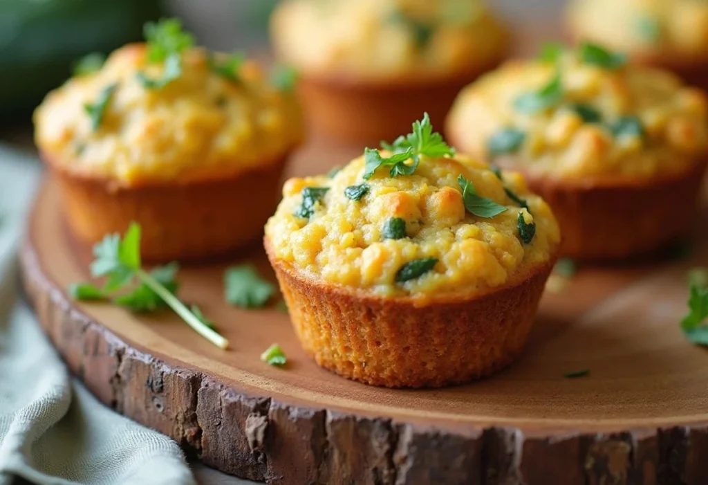 Diabetic-Friendly Zucchini and Cheese Breakfast Muffins