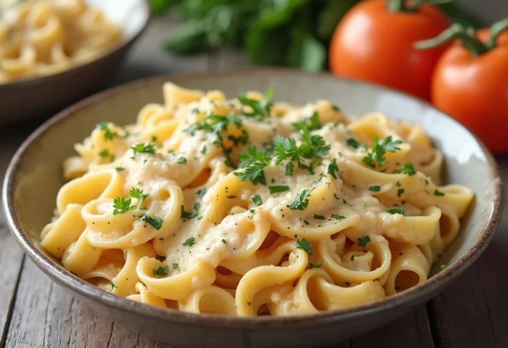 Easy Chicken Alfredo Pasta (No Heavy Cream!)