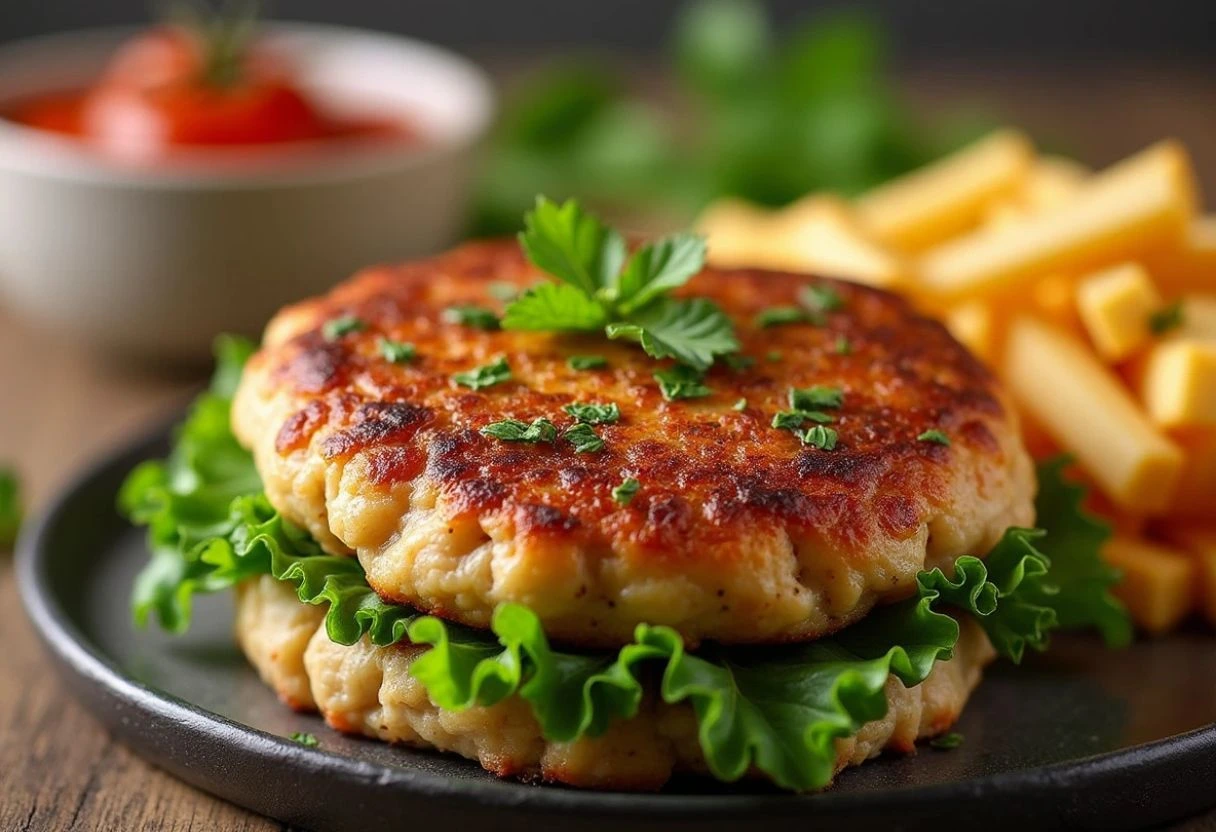 High-Protein Chicken Patties for Meal Prep
