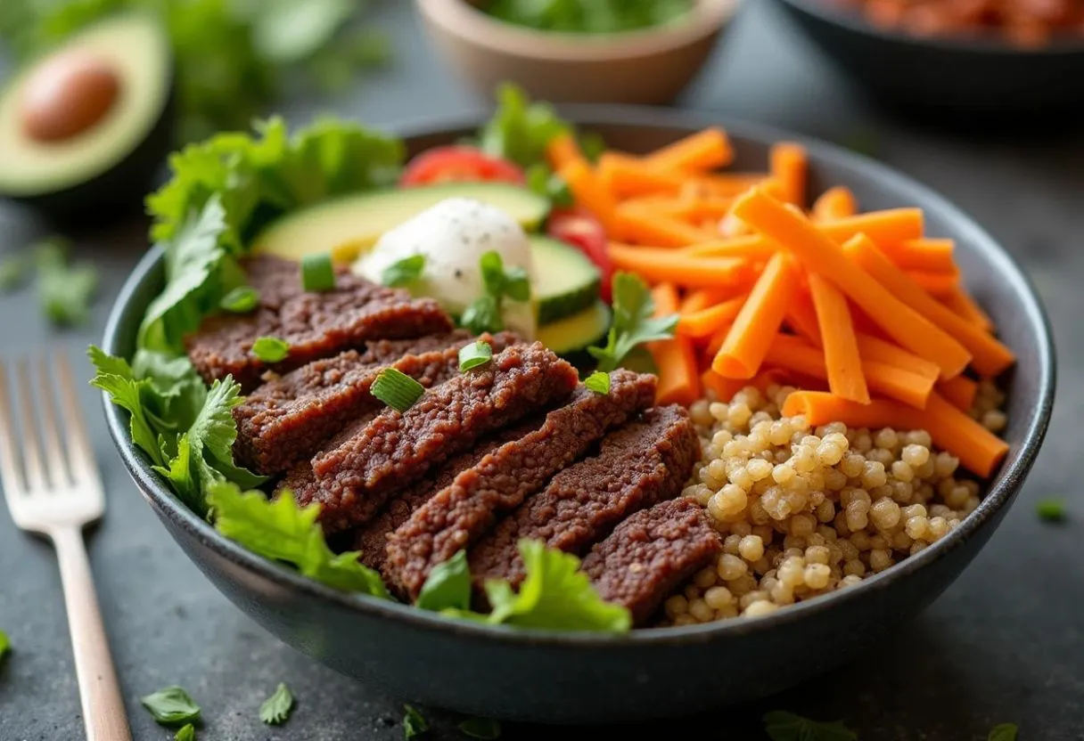 High-Protein-Ground-Beef-and-Quinoa-Power-Bowls
