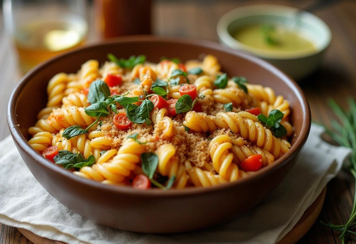 One-Pot Crockpot Pasta Primavera (Vegetarian)