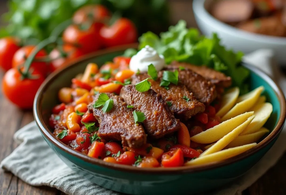 Slow-Cooker-Steak-Fajita-Bowls