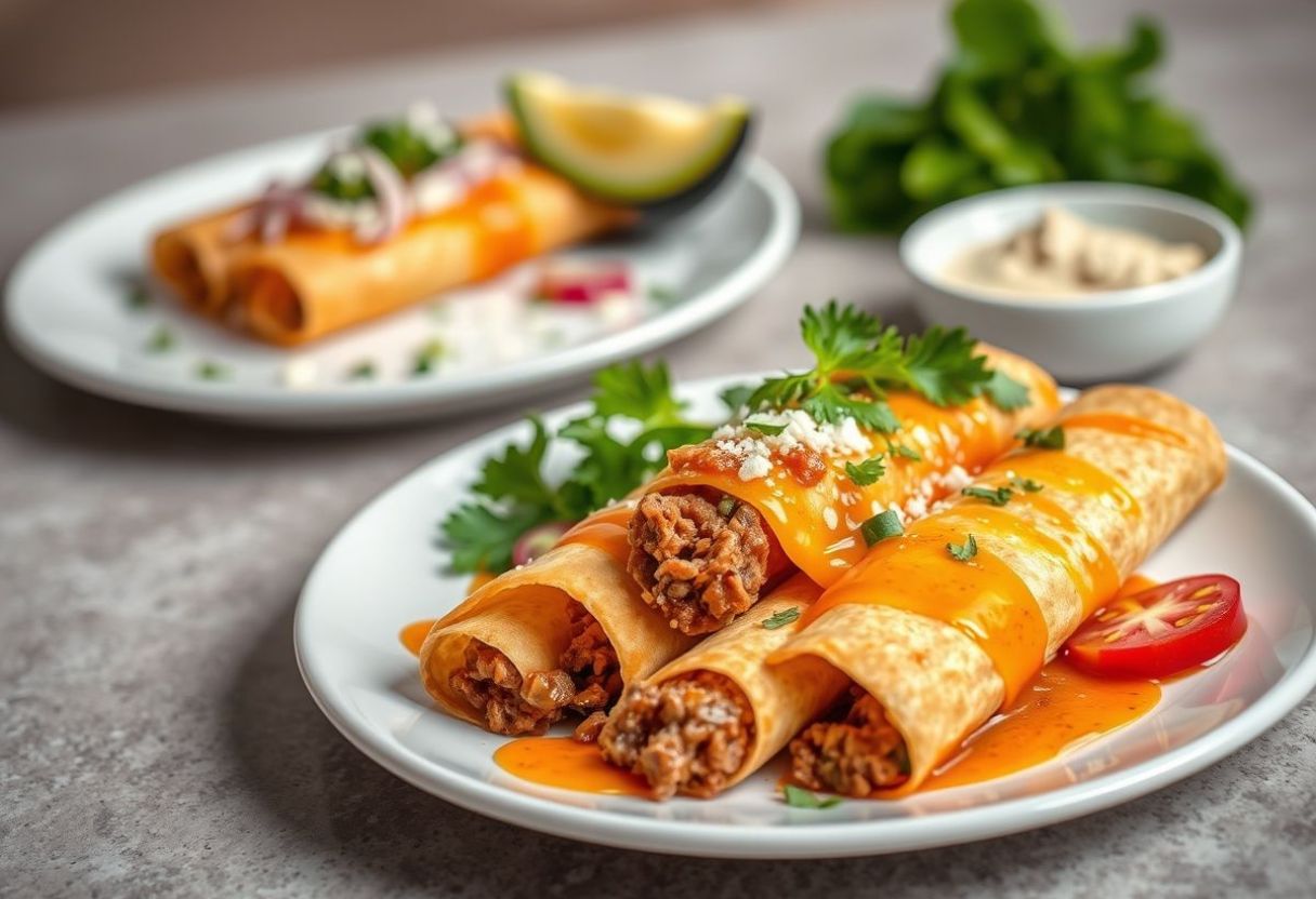 Cheesy Beef Flautas – Your Go-To Taquitos Recipe for Fast Dinners & Easy Beef Dishes 